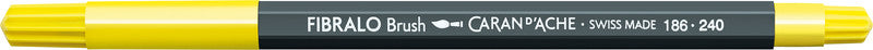 Caran d-Ache Caran d'Ache – Fibralo Brush Filzstifte, Strichbreite 0,5–5 mm, auswaschbar, 15 Farben