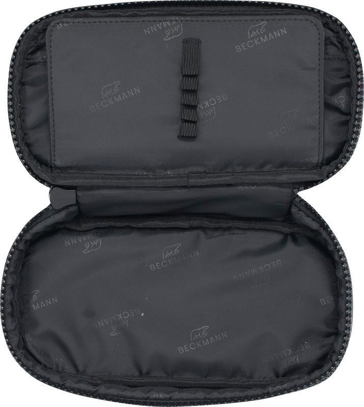 Beckmann Sport Jr. Etui, leer – Light Safari – Kunststoff – 22 × 11 × 5 cm
