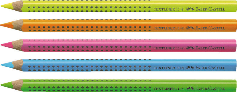 Faber-Castell 1148 Markier-Farbstift Orange – Rundspitze, 1–5 mm, radierbar, FSC