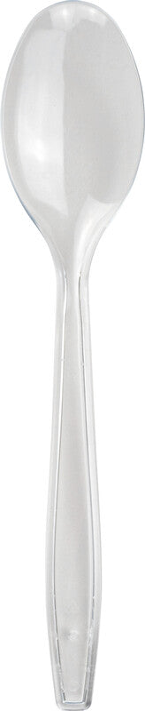 Noname Löffel PS – 19 cm, transparent, 50 Stück