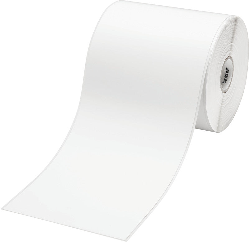 Brother Endlos-Etiketten, 102 mm × 56,4 m, weiss, Papier, permanent, für Thermo-Etikettendrucker