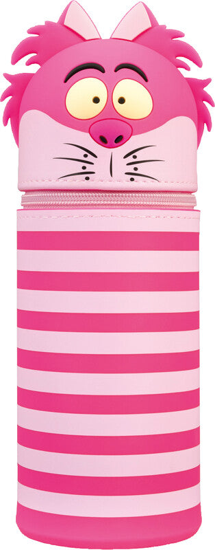 Disney Schlamperetui, Alice im Wunderland Katze, Mehrfarbig, Silikon, 7 × 18 cm