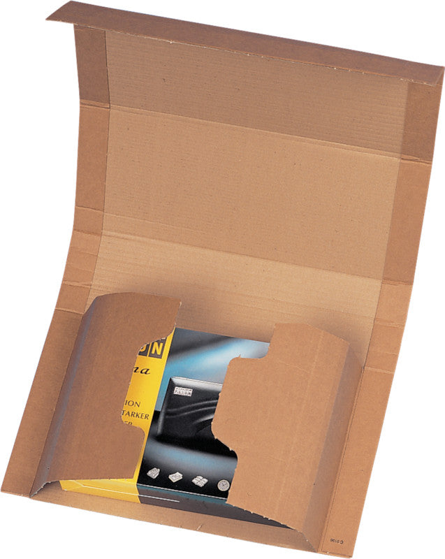 Swiss pac OWO-flex Versandverpackung, braun – 185 × 260 × 80 mm