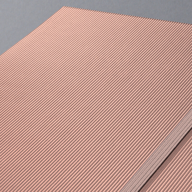 Sigel Notizbuch A5, kariert, Fadenheftung, 194 Seiten, 80 g/m² – rosa