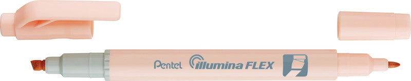 Pentel Illumina Flex Textmarker Orange – Dual-Tip