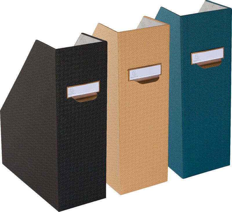 Exacompta OfficeByMe Stehsammler – A4+ – Karton – Beige – 110 × 250 × 310 mm