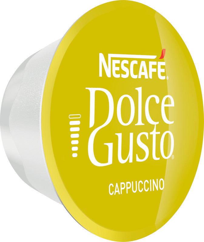 Nescafé Dolce Gusto Kaffeekapseln Cappuccino – für Dolce Gusto – 16 Kapseln