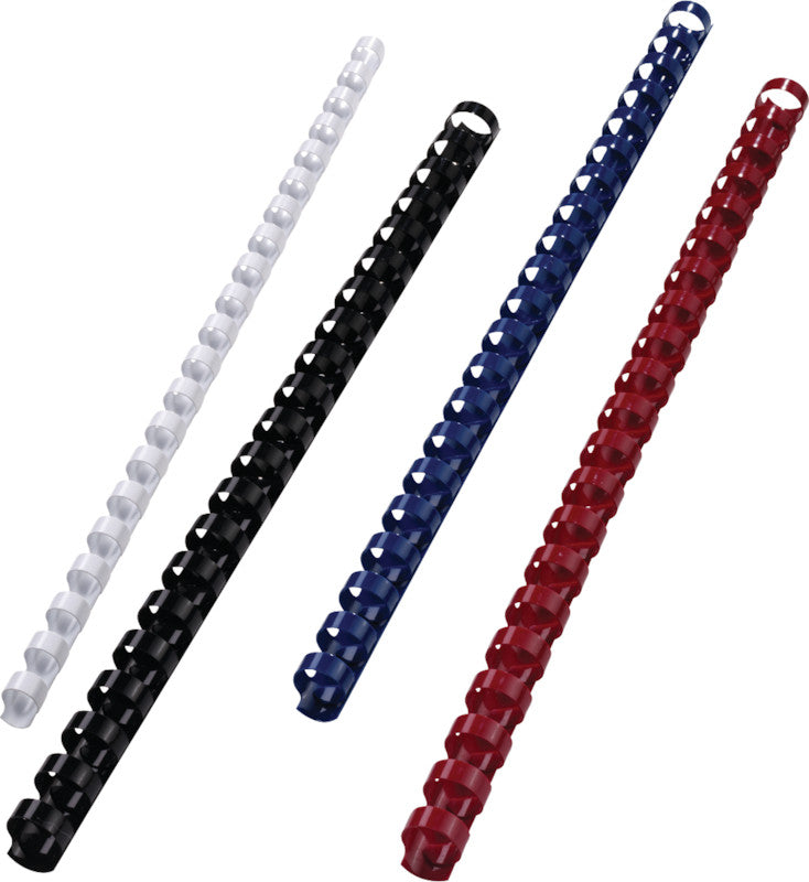 GBC Bindedisc-Ringe – für A4 – Ø 14 mm, schwarz, Kunststoff – 100 Stk.