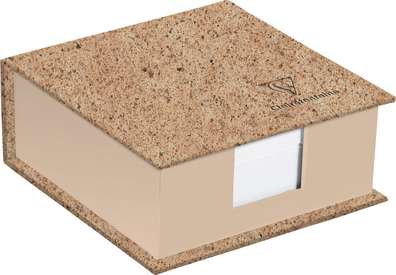 Clairefontaine Zettelbox – Papier, cacao, 110 × 50 mm