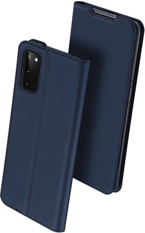 Dux Ducis Booklet-Hülle Skin Pro – für Samsung Galaxy S20 – dunkelblau – Kunstleder – mit Kartenfach