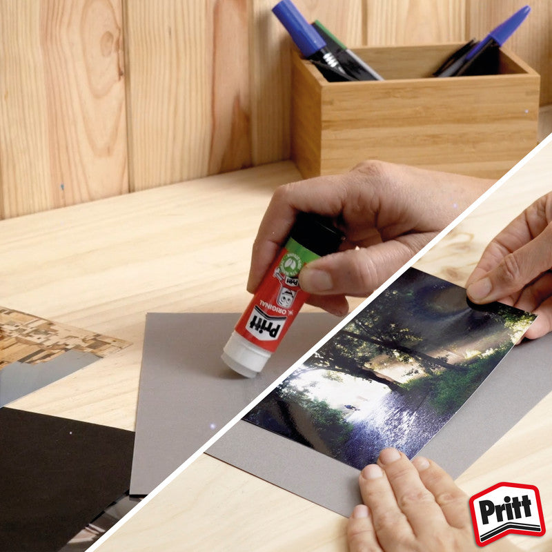 Pritt Klebestift – Stift, permanent, transparent, lösungsmittelfrei, schnelltrocknend, 43 g, zum Basteln