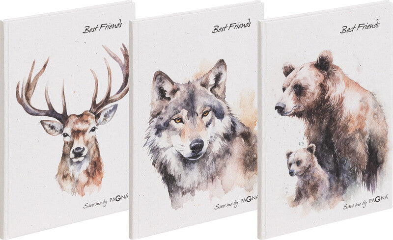 Pagna Save me Best Friends Freundebuch – 150 × 220 mm – 60 Seiten – Deutsch, gebunden, Reh