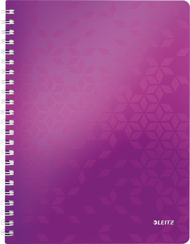 Leitz Notizbuch A4, 80 Seiten – violett