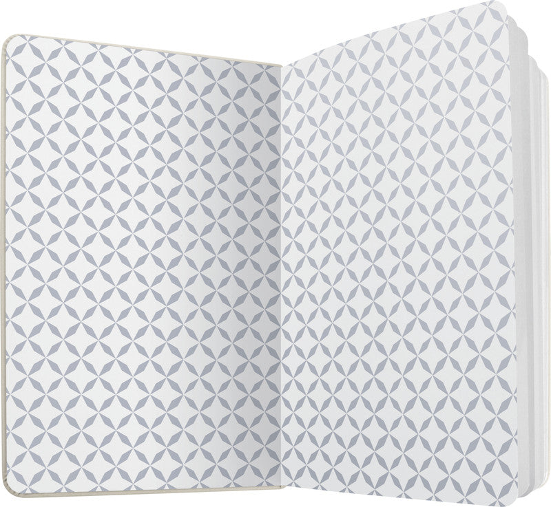 Sigel Notizbuch A5, liniert, Fadenheftung, Hardcover, 174 Seiten, perforiert, 80 g/m² – braun