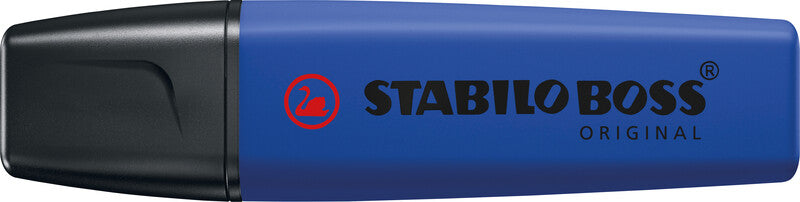 STABILO BOSS Original Textmarker Ultramarin – Keilspitze, 2–5 mm