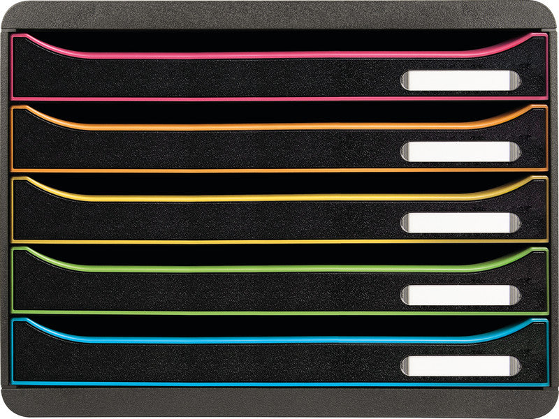 Exacompta Schubladenelement – für Format A4+ (Querformat) – 355 × 271 × 270 mm