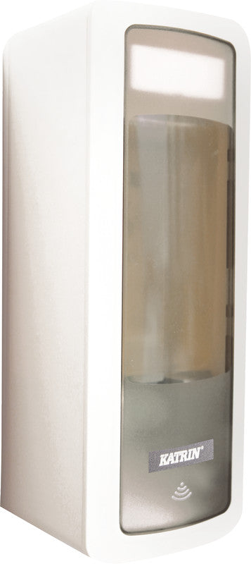 Katrin Touchfree – Seifenspender, 500 ml, für KATRIN Schaum-/Flüssig-/Gelseifen, Kunststoff, Schwarz