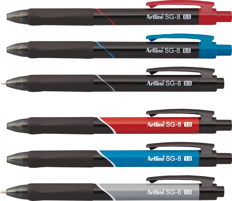 Artline Kugelschreiber – Blau, Kunststoff – 12 Stk.
