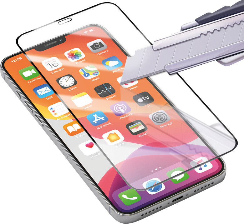 Mocolo Panzerglas-Displayschutz – für Apple iPhone 12/12 Pro – Transparent – Anti-Fingerabdruck-Beschichtung
