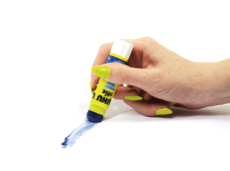 UHU Stic Magic Klebestift – Stift, extra stark, transparent, lösemittelfrei, auswaschbar, 8,2 g, für Papier, Karton