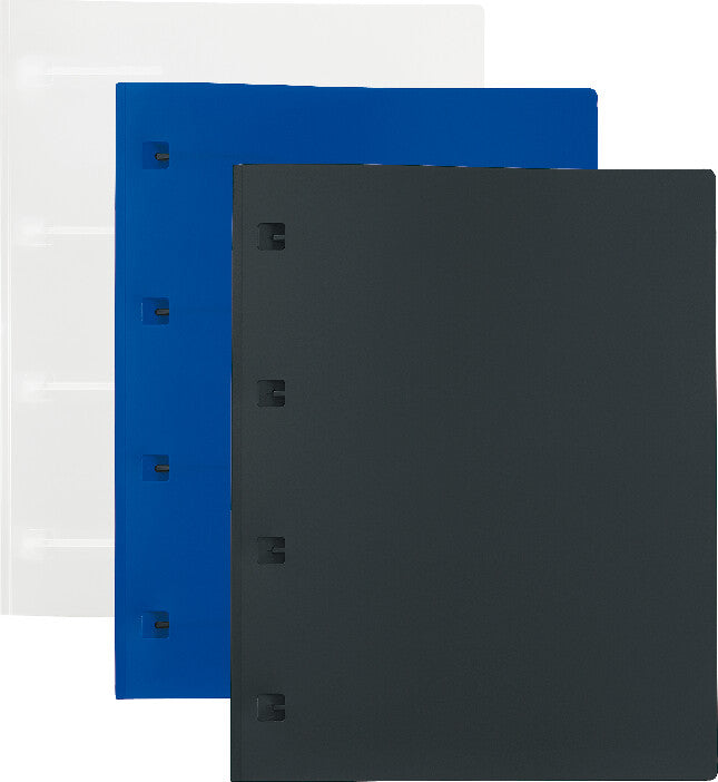 Kolma Schnellhefter XL – A4, Kunststoff, transparent, 4-fach Lochung