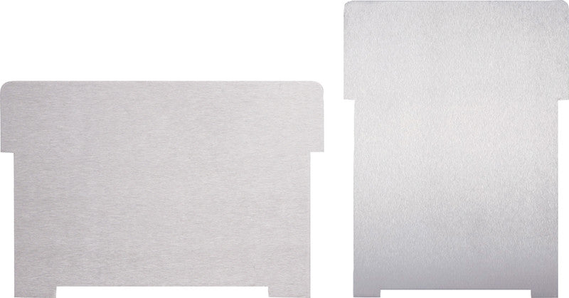 Flück Schwenkplatte A6 quer, Aluminium, grau – 1 Stück