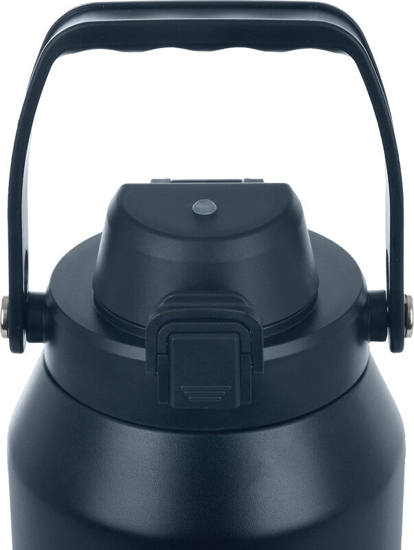 Estia Lift Isolierflasche 1,8 l – Doppelwandig 12 h heiss/12 h kalt, Edelstahl, Schraubdeckel