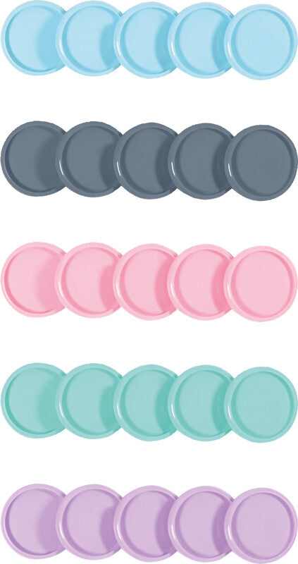 Carchivo Bindedisc-Ringe – für Ingeniox – Ø 30 mm, grau, ABS – 11 Stk.