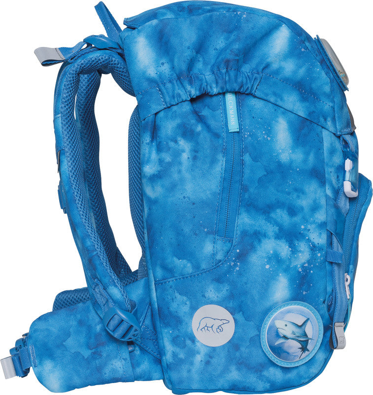 Beckmann Schulrucksack Classic 1st – 6-teilig – Ocean – 24,0×37,0×25,0 cm