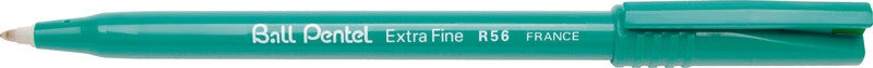 Pentel Ball Extra Fine – Tintenroller, mit Kappe, 0,6 mm, Grün