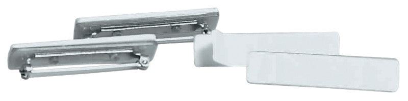 Stafil Selbstklebende Broschennadeln – Silber, 30 mm, 4 Stück, zum Basteln, Metall
