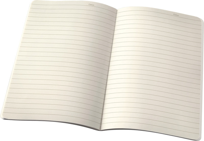 Sigel Notizheft Conceptum, 135 × 210 mm, liniert, Fadenheftung, Softcover, 64 Seiten, 80 g/m² – schwarz