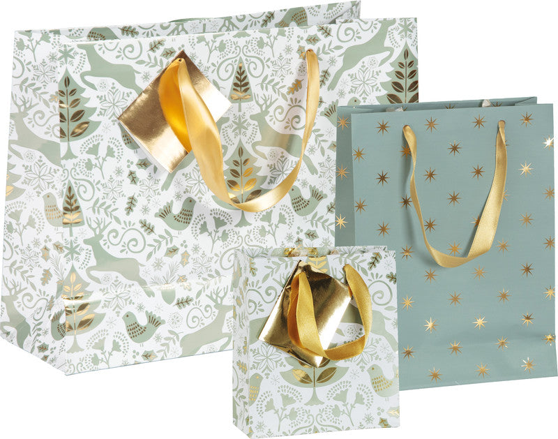 Clairefontaine Geschenkbox – Dans les bois – Tragetasche, mit Anhänger – 120 × 135 × 45 mm
