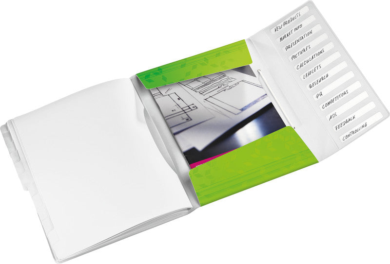 Leitz Sammelmappe für A4, Kunststoff, grün