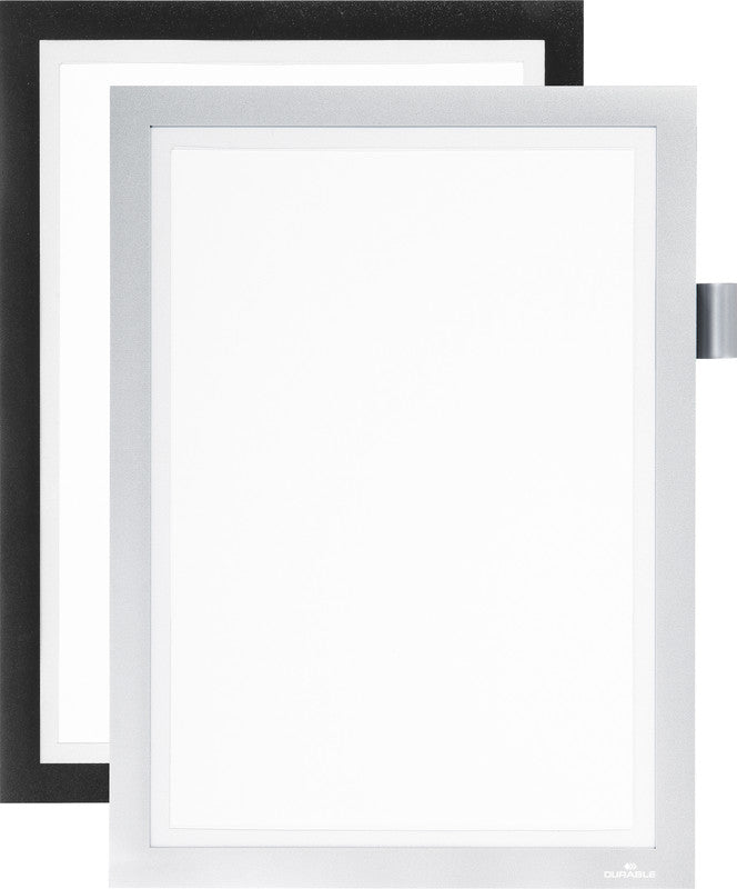 Durable DURAFRAME Note Magnetrahmen – A4 – Schwarz