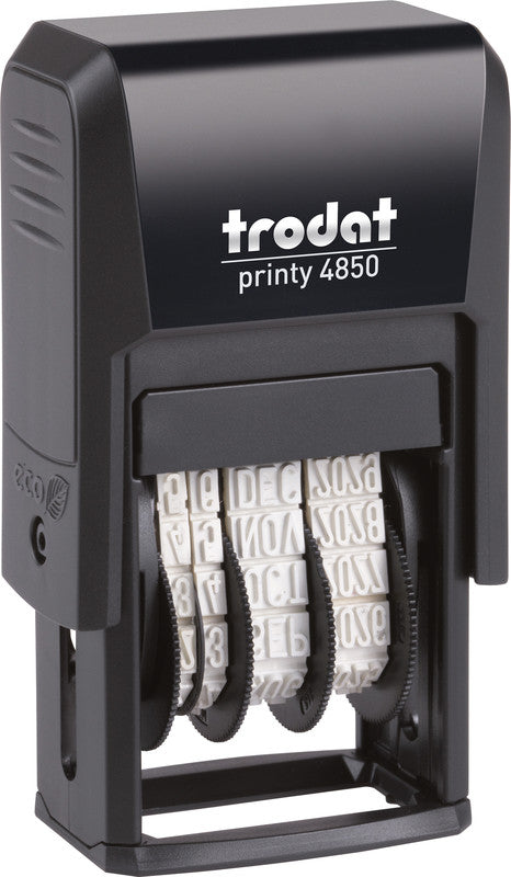 Trodat Motivstempel Printy 4850 – Motiv: EINGEGANGEN, selbstfärbend, 25 × 14 mm, Deutsch