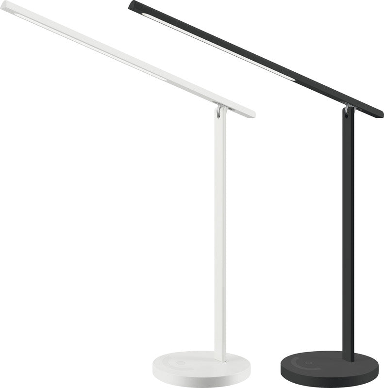 Hansa LED Tischleuchte Halo – dimmbar, neigbar (Memory-Funktion) – 2’700–6’000 K – 300 lm 6 W – Weiss