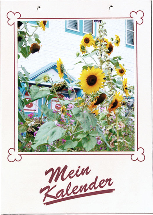 Folia Bastel-Dauerkalender Mein Kalender immerwährend – 21 × 29,7 cm – mit Tagesfeldern, lose Blätter