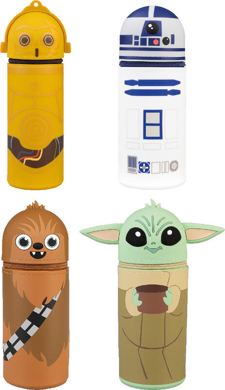 Star Wars – Schlamperetui, The Child Grogu, Mehrfarbig, Silikon, 7 × 18 cm