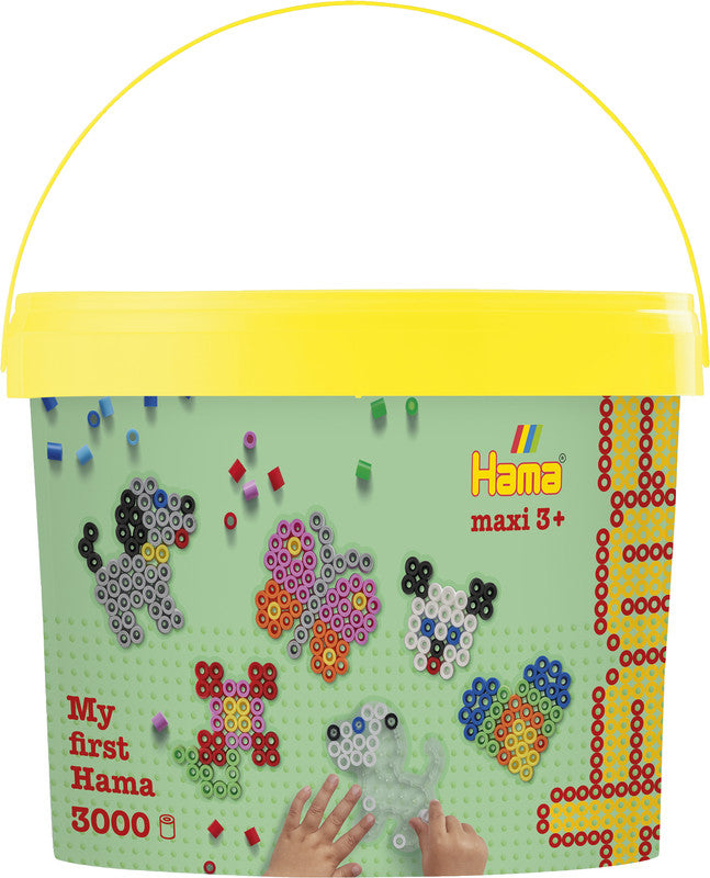 Hama Bügelperlen-Set – ab 3 Jahren – 3000 Bügelperlen – 230 × 185 × 230 mm
