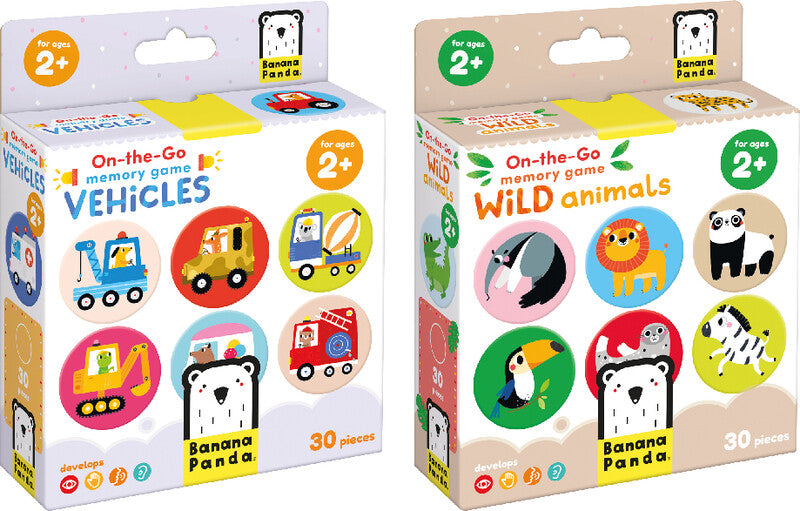 Banana Panda On-the-Go – Kartenspiel, 2–4 Spieler, ab 2 Jahren, 10 min