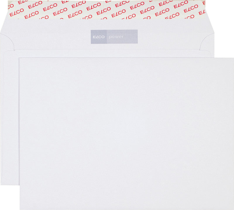 Elco Couvert C5, ohne Fenster, selbstklebend, weiss, 120 g/m² – 500 Stk.