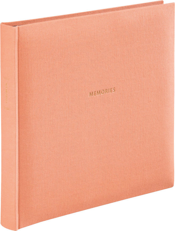 Hama Fotoalbum – für 250 × 250 mm, lachs, Textil
