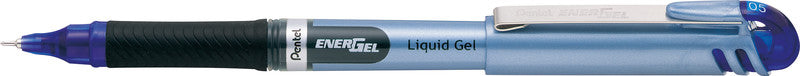 Pentel EnerGel Gelschreiber – Blau, 0,5 mm, Kappe