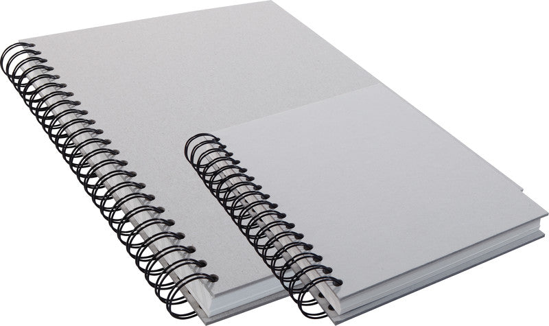 Kunst&papier Skizzenbuch, A4 quer, 130 g/m², 110 Seiten, braun, Spiralbindung, säurefrei