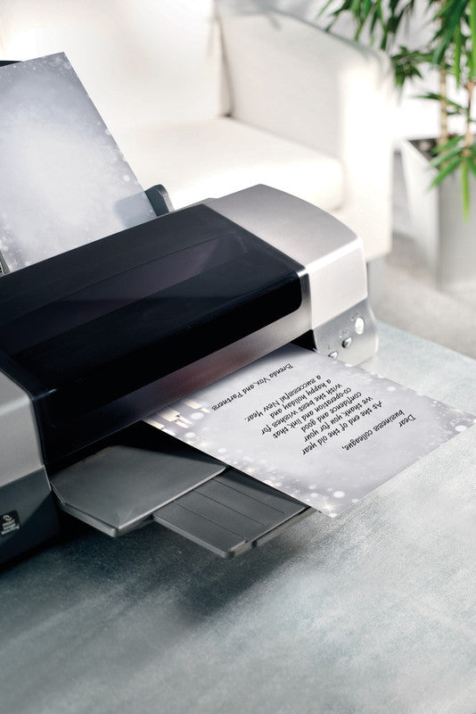 Sigel Motivpapier – A4, 90 g/m², Motiv: Christmas Silence – für Inkjet/Laser/Kopierer – FSC – 100 Blatt