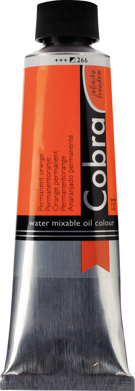 Cobra Ölfarbe – Permanentorange, 150 ml