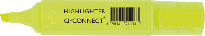 Q-CONNECT Textmarker Set 6 Farben – Keilspitze, 1–5 mm