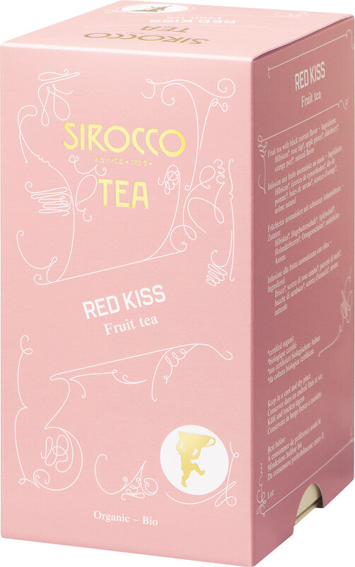Sirocco Red Kiss – Teebeutel, Bio-Früchtetee – 20 Beutel