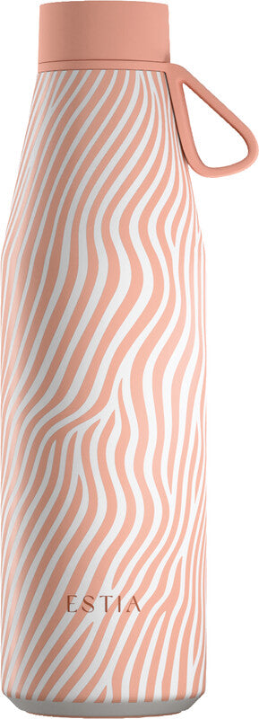 Estia Flow Isolierflasche 500 ml – Doppelwandig, Edelstahl, Schraubdeckel, Mehrfarbig